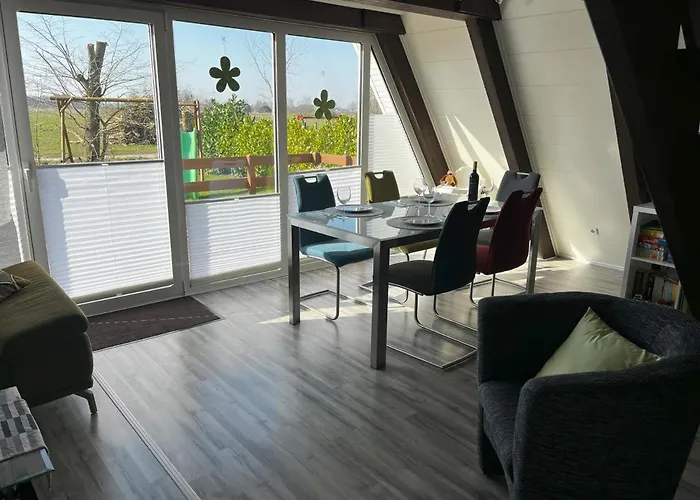 度假居 Nurdachhaus Mit Blick Ins Gruene- Ruhige Lage Nahe Yachthafen